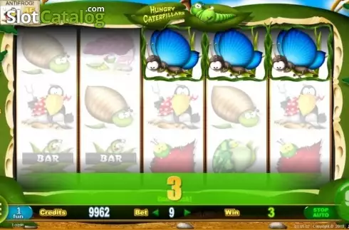 Win Screen 2. Hungry Caterpillars slot
