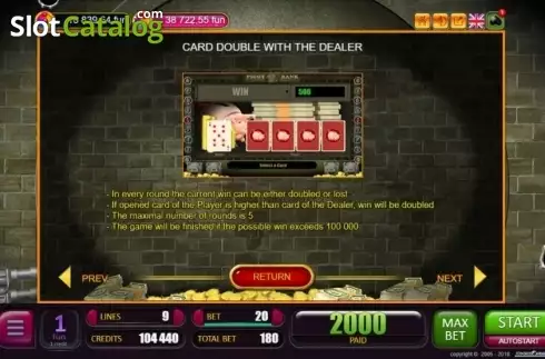Bildschirm6. Piggy Bank (Belatra Games) slot