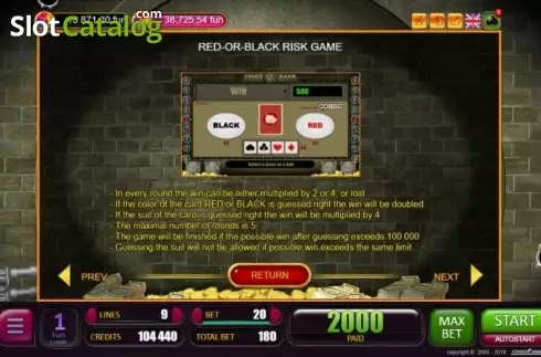 Bildschirm7. Piggy Bank (Belatra Games) slot