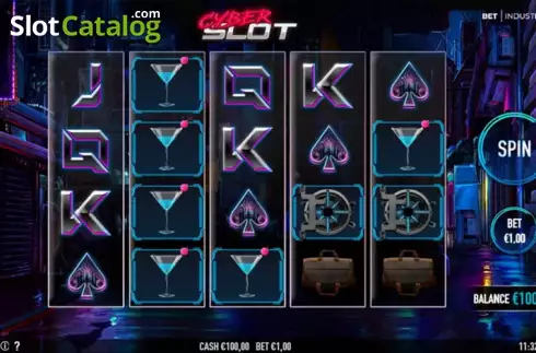 Bildschirm2. Cyber Slot slot