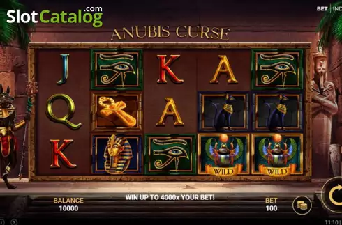 Bildschirm2. Anubis Curse slot