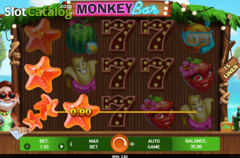 Win Screen 3. Monkey Bar slot