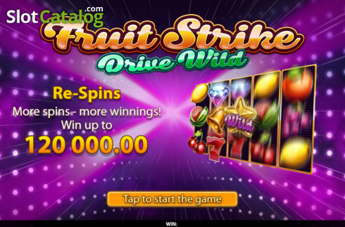 Start Screen. Fruit Strike: Drive Wild slot