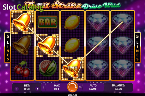 Win Screen 2. Fruit Strike: Drive Wild slot