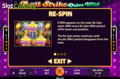 Schermo8. Fruit Strike: Drive Wild slot