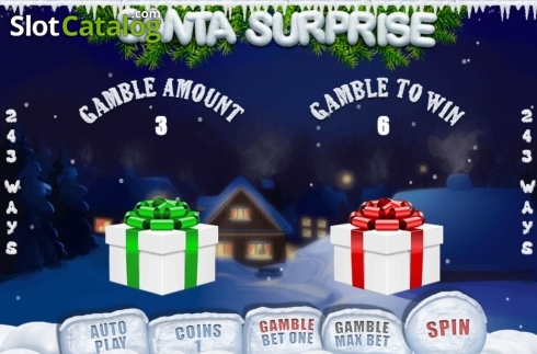 Skärmdump4. Santa Surprise (BetConstruct) slot