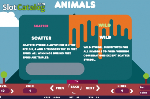 Bildschirm6. Animals slot