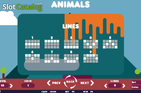 Bildschirm8. Animals slot
