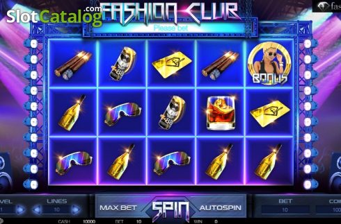 Bildschirm2. Fashion Club slot