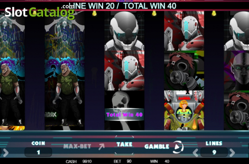 Captura de tela3. Heroes vs Villains slot