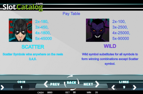 Captura de tela6. Heroes vs Villains slot