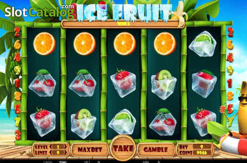Win screen 1. Ice Fruits (BetConstruct) slot