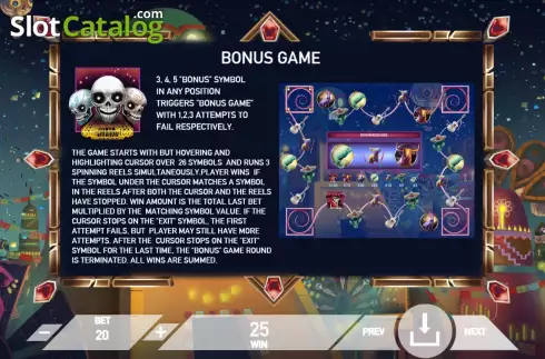 Game Rules screen. Undead Festival slot