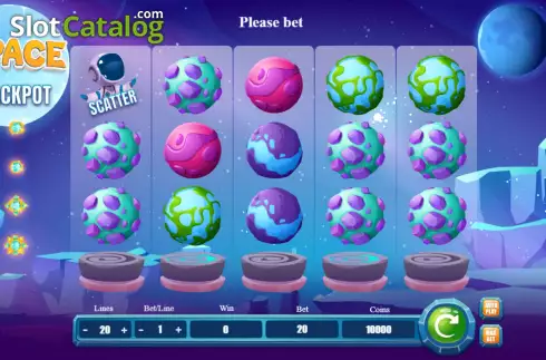 Game Screen. Space (BetConstruct) slot