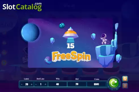 Free Spins Win Screen. Space (BetConstruct) slot