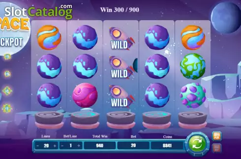 Free Spins GamePlay Screen. Space (BetConstruct) slot