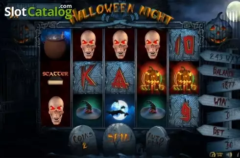 Wild win screen. Halloween Night (BetConstruct) slot