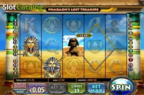 Captura de tela4. Pharaohs Lost Treasure slot