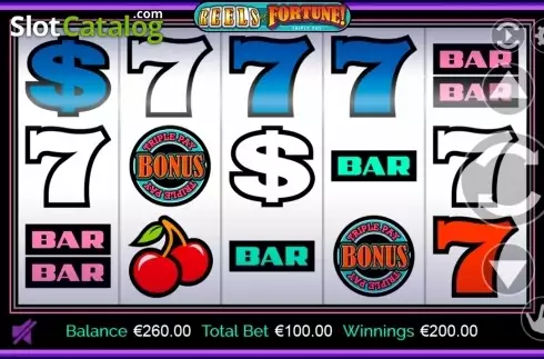 Schermo9. Reels of Fortune - Triple Pay slot
