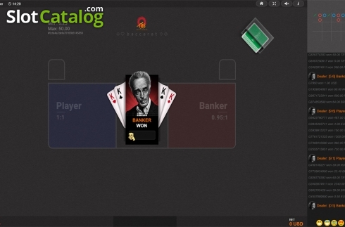 画面4. Multiplayer Baccarat (Betixon) カジノスロット