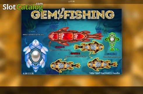 Bildschirm3. Gem Fishing slot