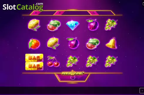 Game screen. Lucid Fruits slot