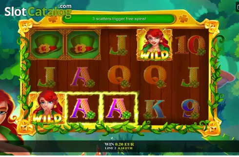 Win screen. Boots of Gold slot