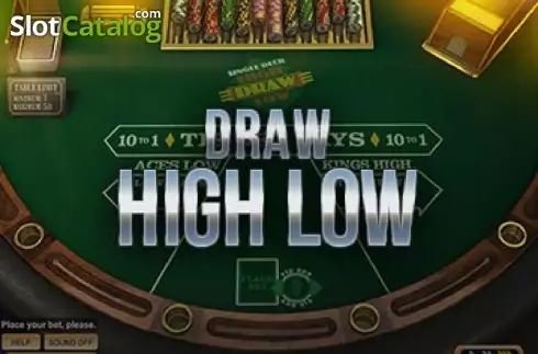 Draw High Low (Betsoft) Logo