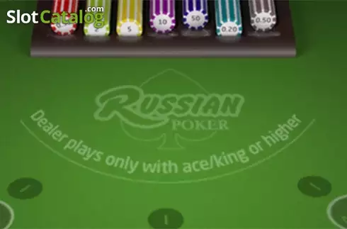 Russian Poker	 (Betsoft) Логотип