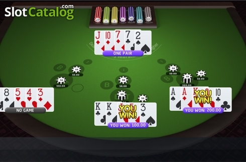 Win screen. Russian Poker	 (Betsoft) slot