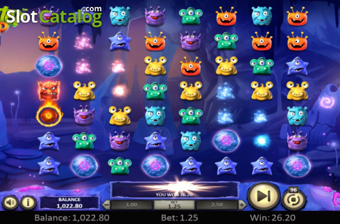 Captura de tela6. Monster Pop (Betsoft) slot