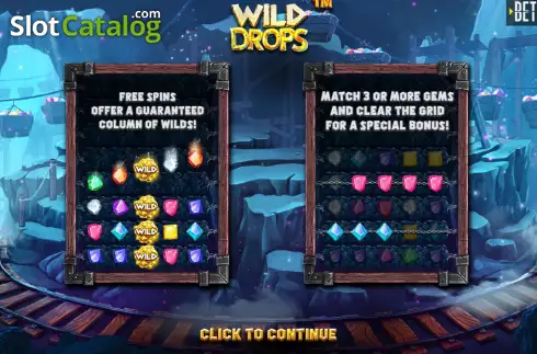 Captura de tela2. Wild Drops slot