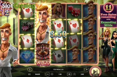 Bildschirm8. Mr. Vegas 2 slot