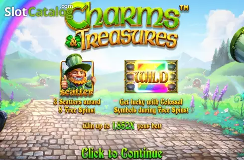 Captura de tela2. Charms and Treasures slot