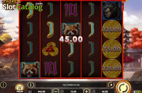 Bildschirm3. Tiger's Luck slot