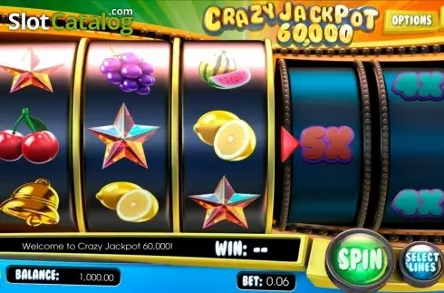 Skärmdump3. Crazy Jackpot 60000 slot