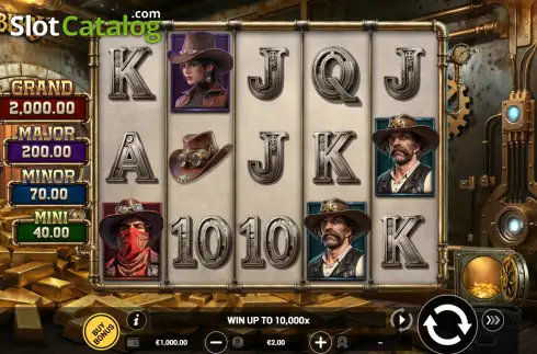 Skärmdump2. The Robbery slot