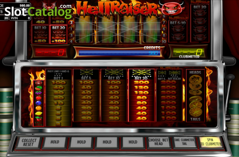 Reels. Hell Raiser slot