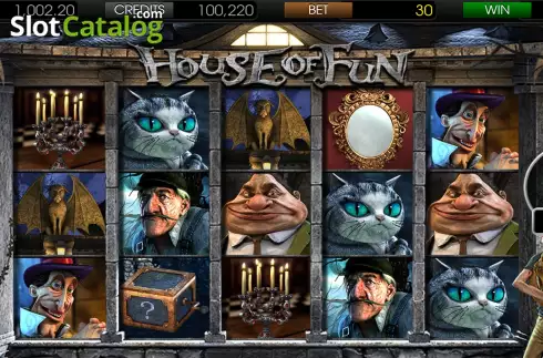 Game Screen. House of Fun slot