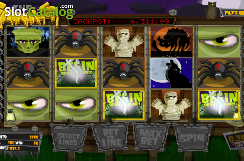 Bonus game. The Ghouls (Betsoft) slot