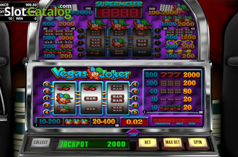 Vegas Joker (Betsoft) Logotipo