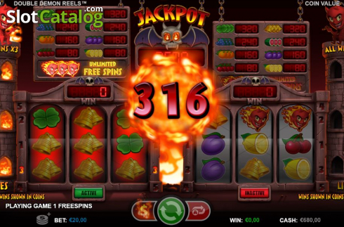 Free Spins 2. Double Demon Reels slot