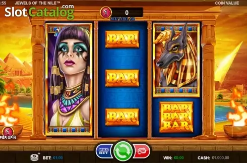 Bildschirm7. Jewels of the Nile (Slot Factory) slot
