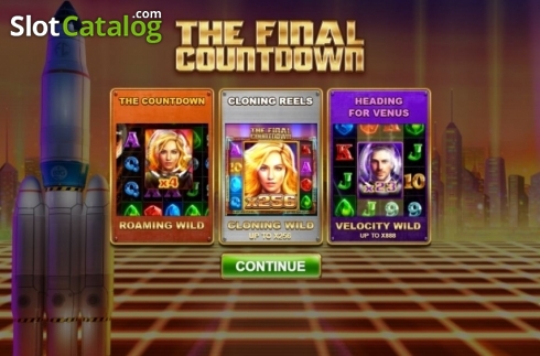 Skärmdump2. The Final Countdown slot