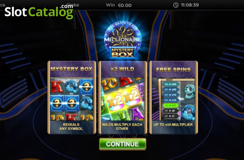 Pantalla2. Who Wants to Be a Millionaire Mystery Box Tragamonedas 