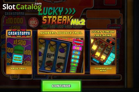 Schermo2. Lucky Streak Mk2 slot