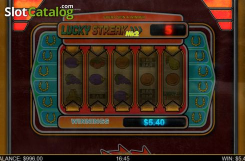 Bildschirm5. Lucky Streak Mk2 slot