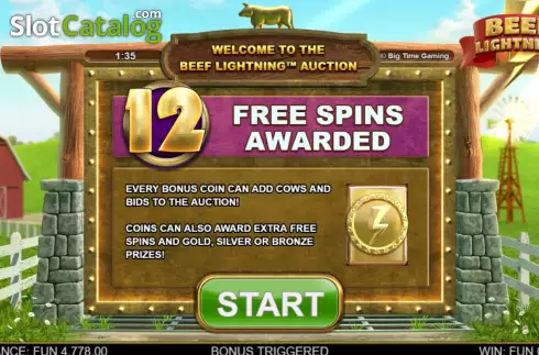 Free Spins 1. Beef Lightning slot