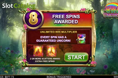 Free Spins 1. Wild Unicorns slot