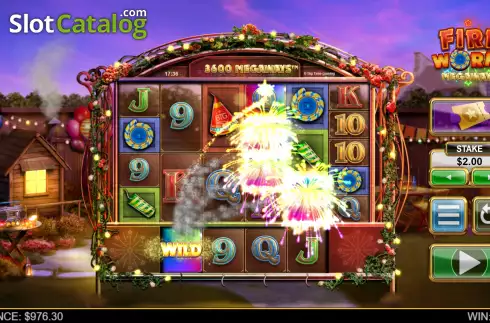 Captura de tela9. Fireworks Megaways slot